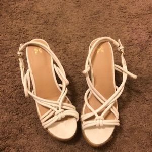 Victoria’s Secret strappy wedges